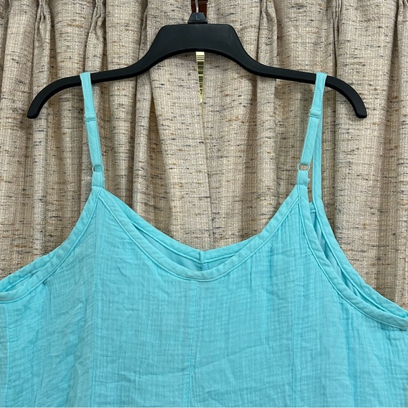 Torrid Midi Pucker Woven Trapeze Dress in Island Paradise - 3X - Picture 9 of 11